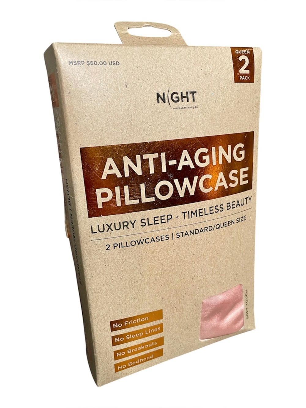 Anti-Aging Satin Pillowcases - Prevent Wrinkles, Dehydration, Breakouts & Lines